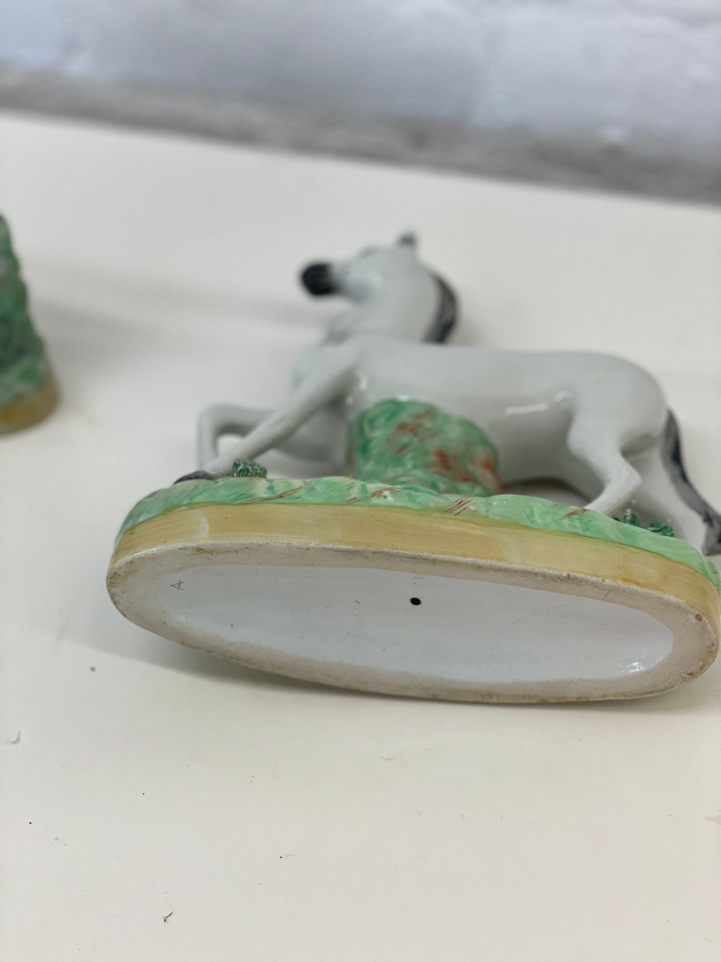 Vintage Staffordshire Horses / Pair / 19th Century Rare