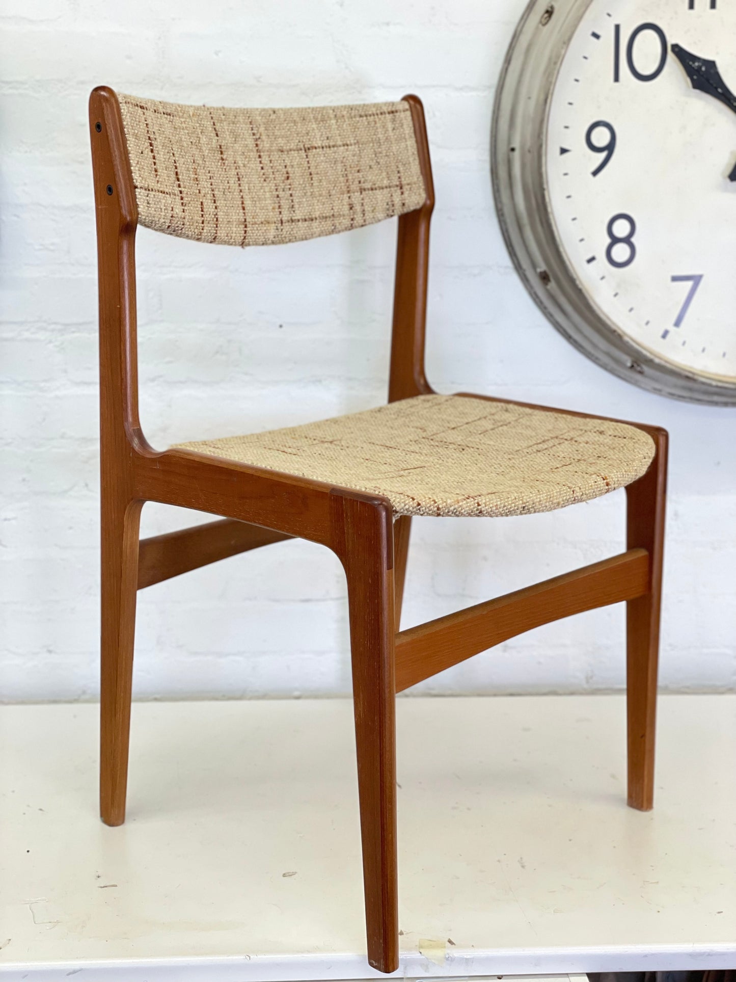 Mid-Century Danish Modern Teak Dining Chairs by Erik Buch for Anderstrup Mobelfabrik, Denmark, c.1960