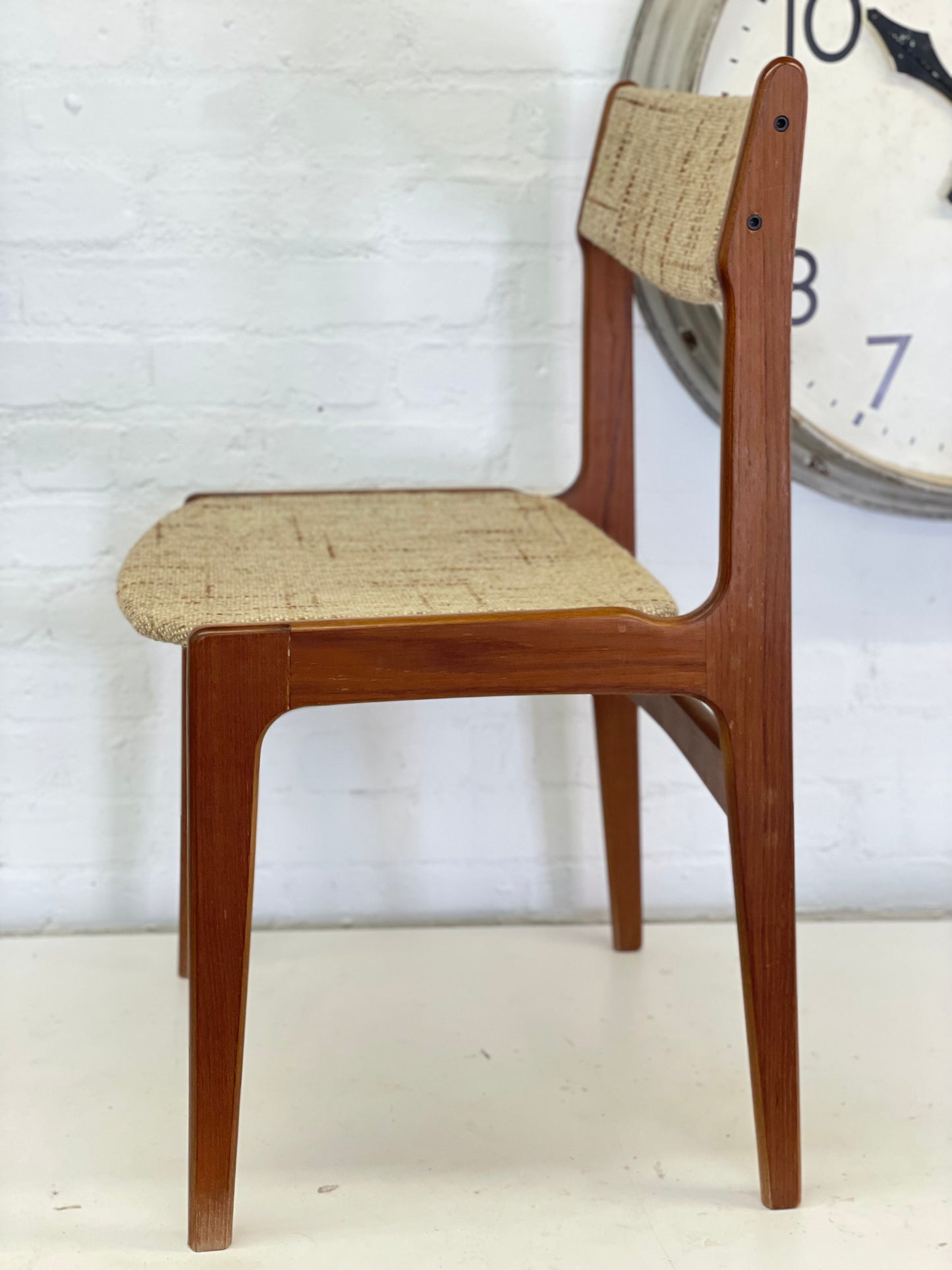 Mid-Century Danish Modern Teak Dining Chairs by Erik Buch for Anderstrup Mobelfabrik, Denmark, c.1960