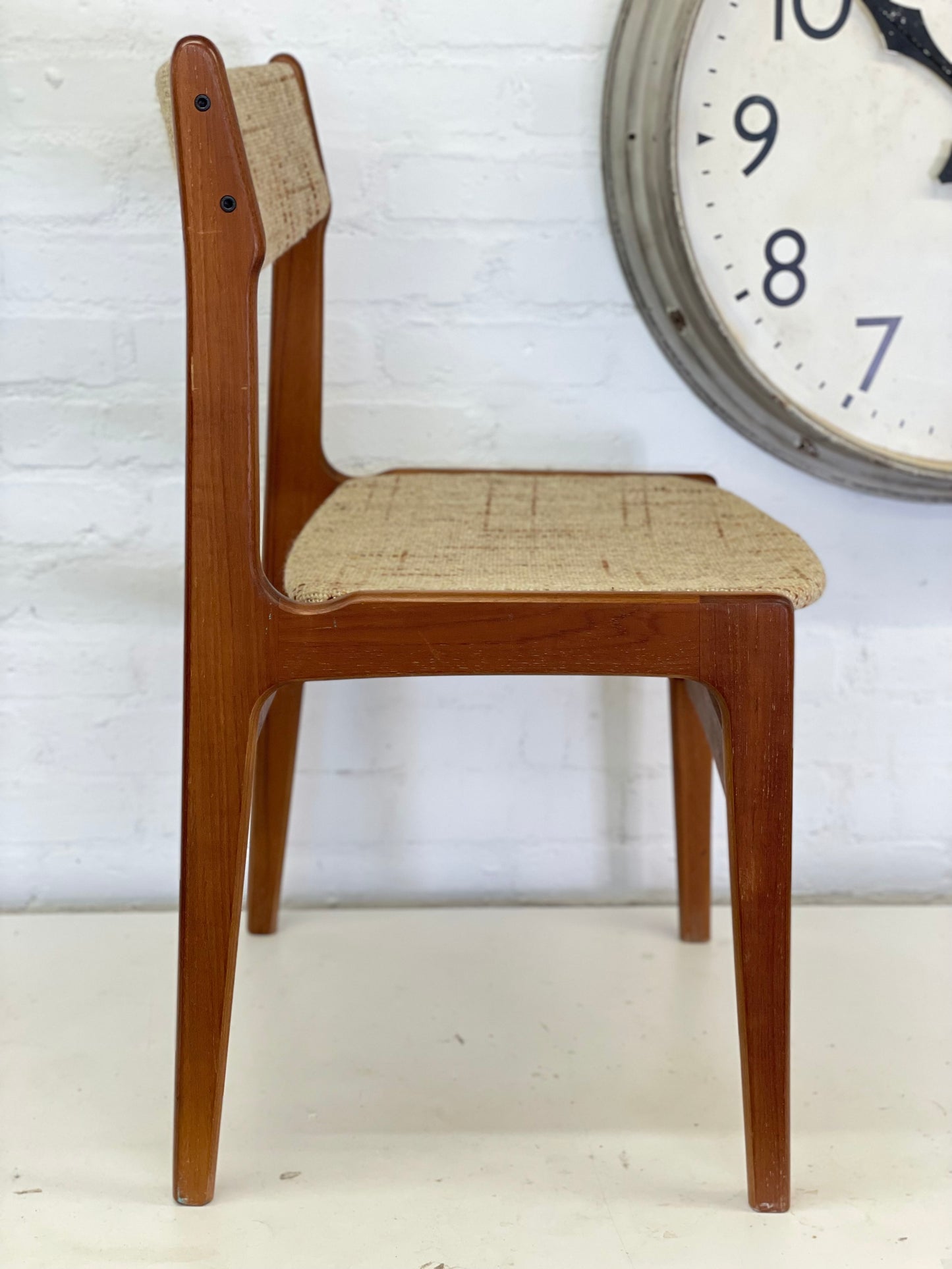 Mid-Century Danish Modern Teak Dining Chairs by Erik Buch for Anderstrup Mobelfabrik, Denmark, c.1960