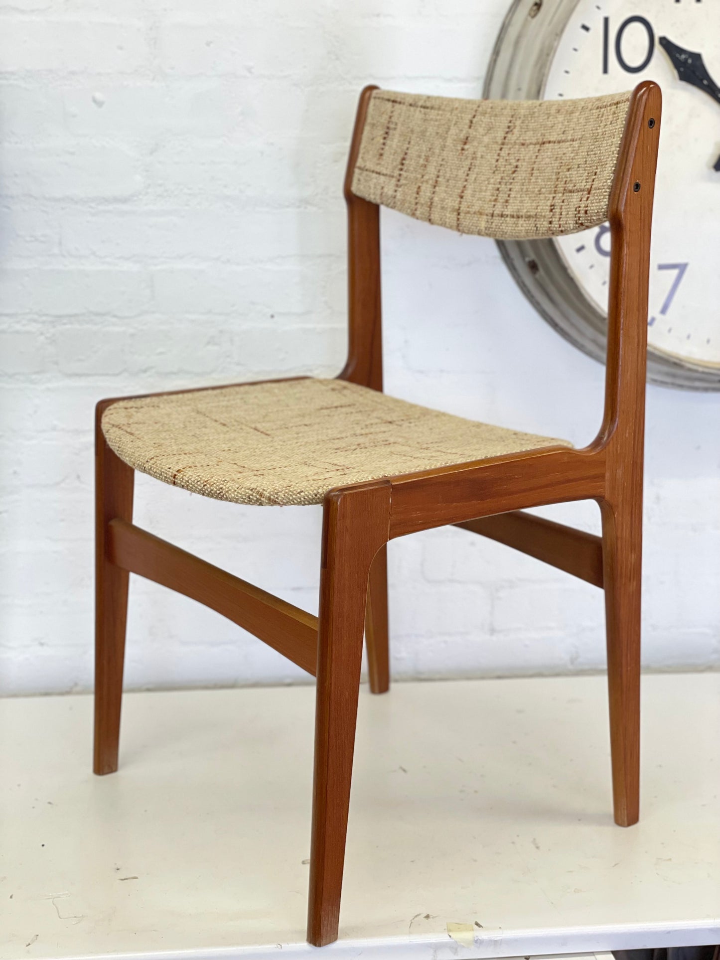 Mid-Century Danish Modern Teak Dining Chairs by Erik Buch for Anderstrup Mobelfabrik, Denmark, c.1960